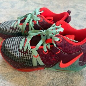 LeBron Witness 7 SE GS team red jade